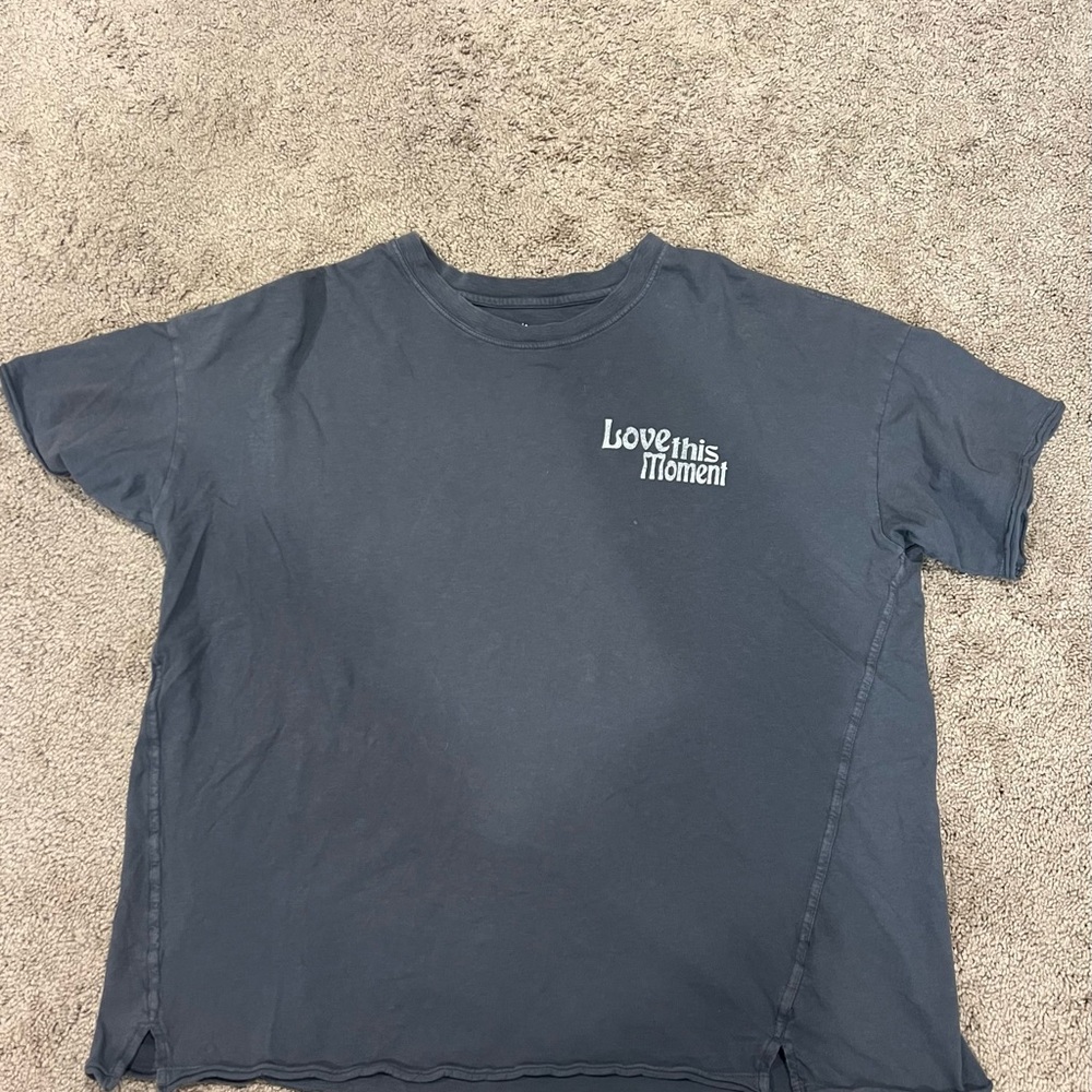 Aerie Navy Short Sleeve Tee